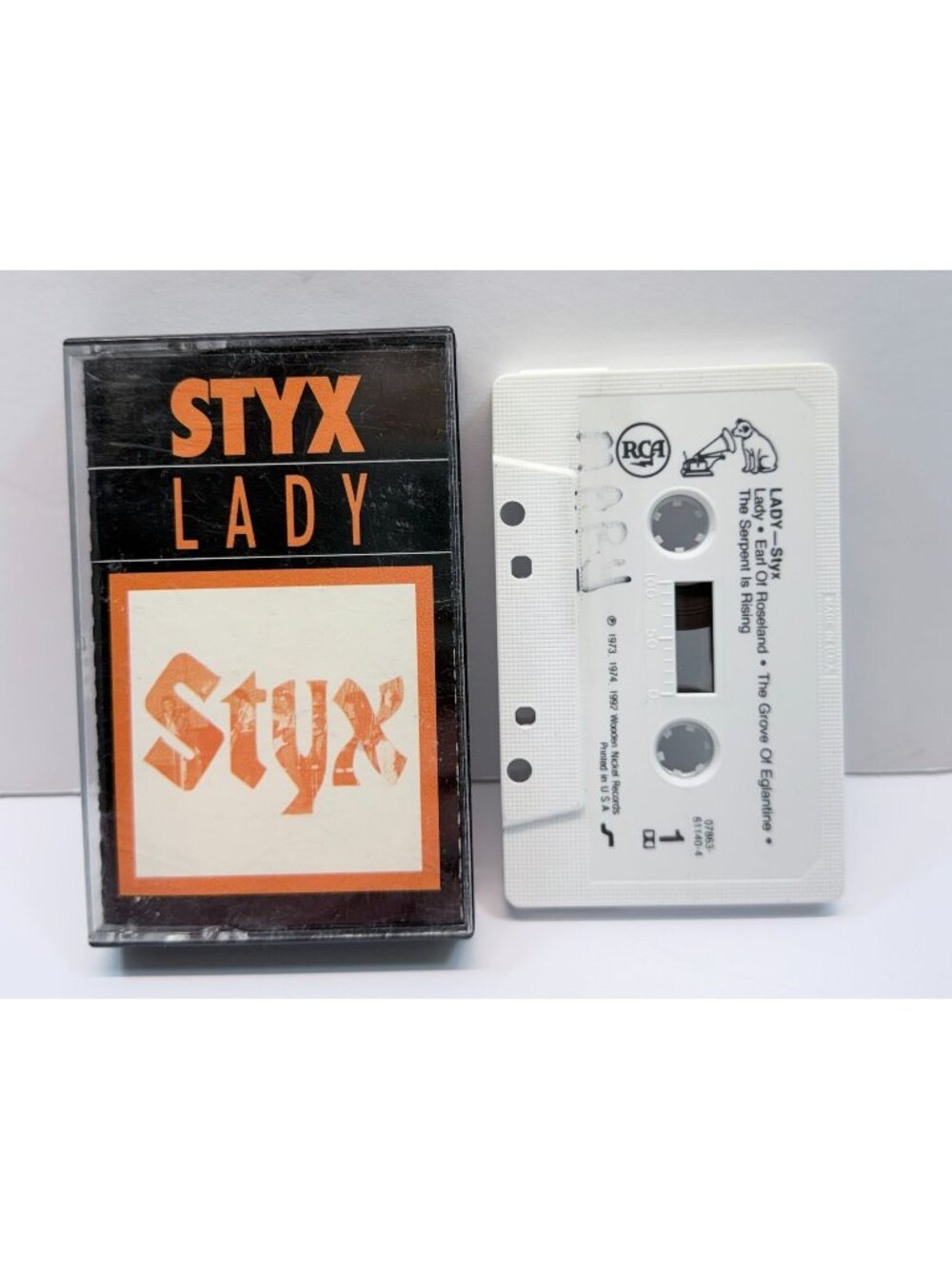Styx Lady Cassette Tape 70s Rock RCA BMG